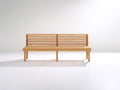 Gartenbank aus Holz 180x50x78 cm - Naturholz - Modernes Design für Garten